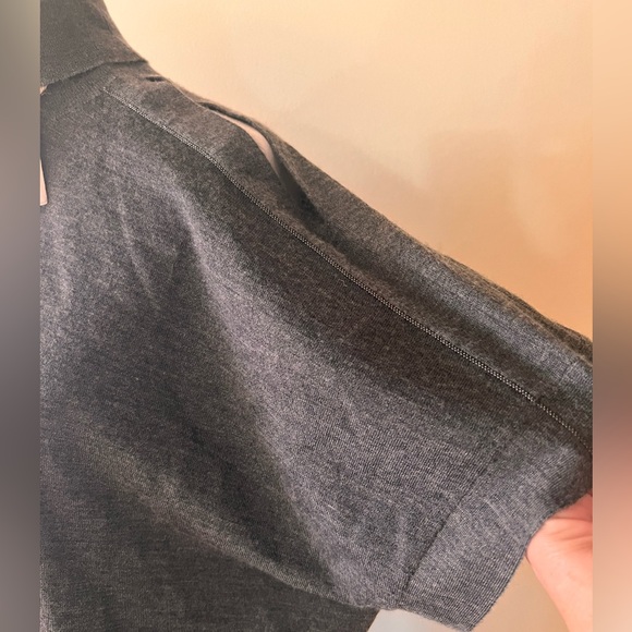 NWT Brunello Cucinelli Cashmere Sweater Turtleneck Italy Size M Monili Sleeve - Picture 11 of 13